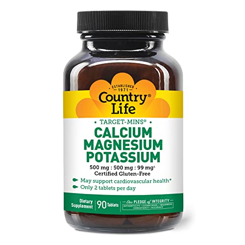 Target-Mins Calcium Magnesium Potassium 500 mg : 500 mg : 99 mg