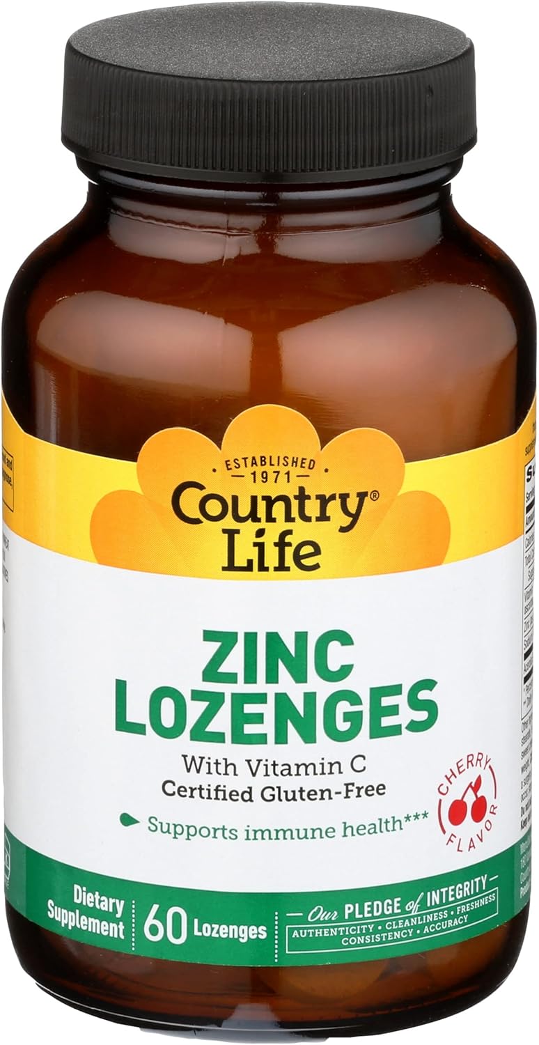 Zinc Lozenges Cherry Flavor