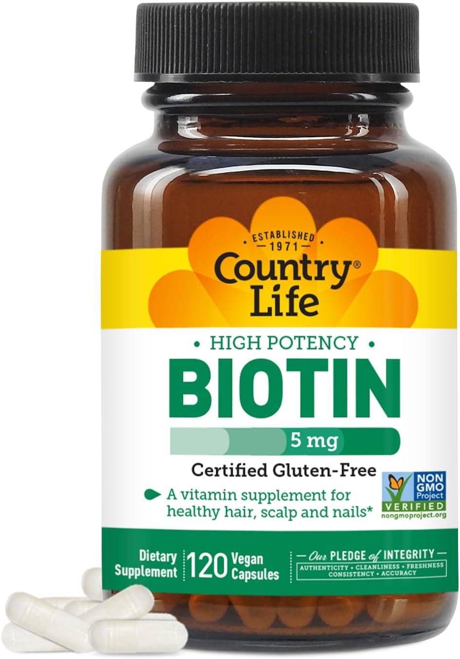 High Potency Biotin 5 mg