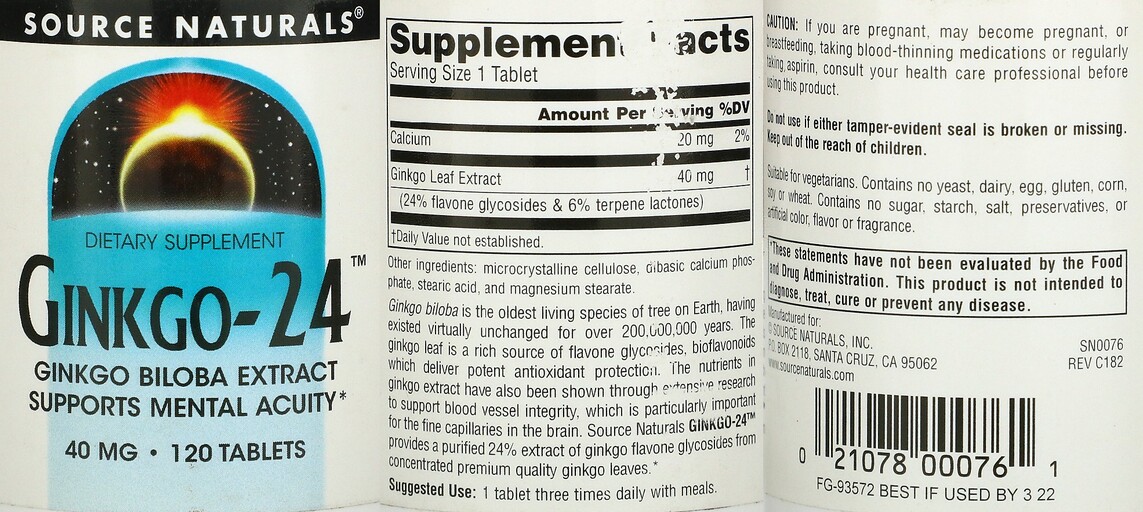 Ginkgo-24 40 mg