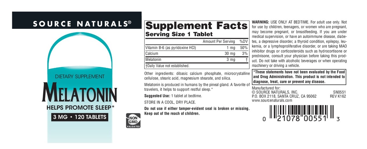 Melatonin 3 mg