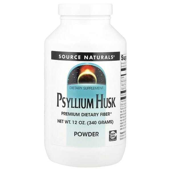 Psyllium Husk Powder, 12 oz (340 g)