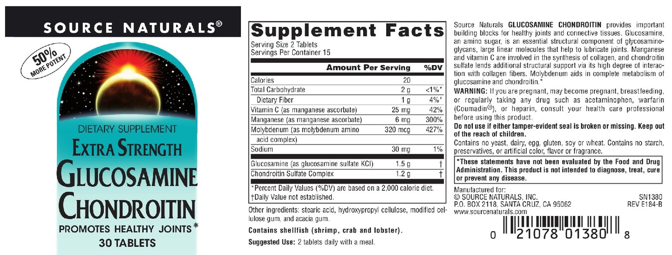 Extra Strength Glucosamine Chondroitin