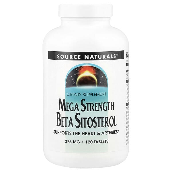 Mega Strength Beta Sitosterol, 375 mg