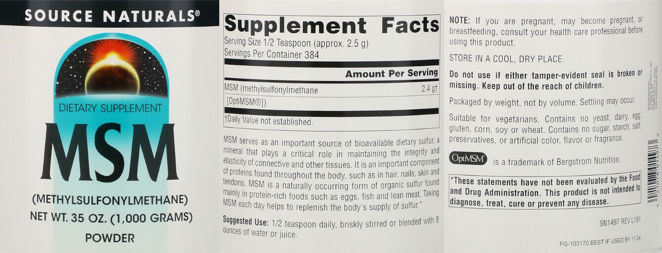MSM Powder