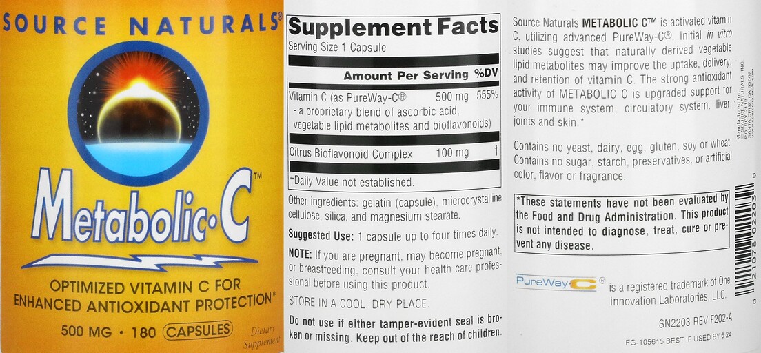 Metabolic C 500 mg