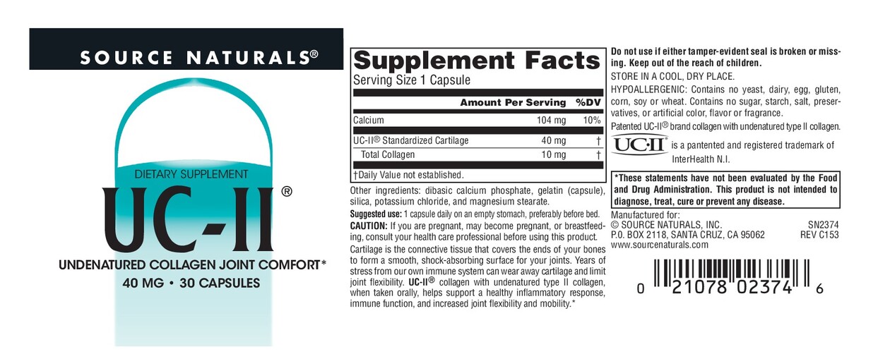 UC-II 40 mg