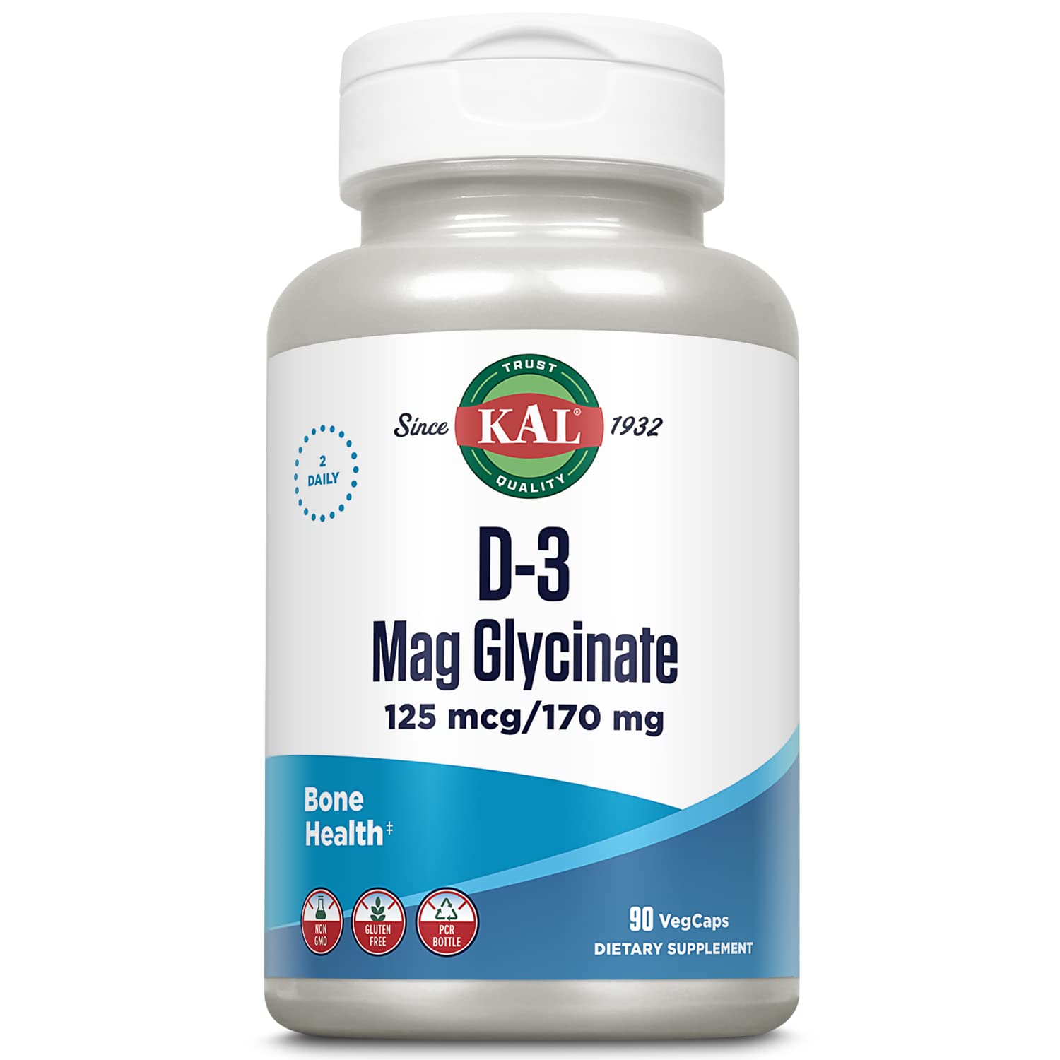 D-3 Mag Glycinate 125 mcg