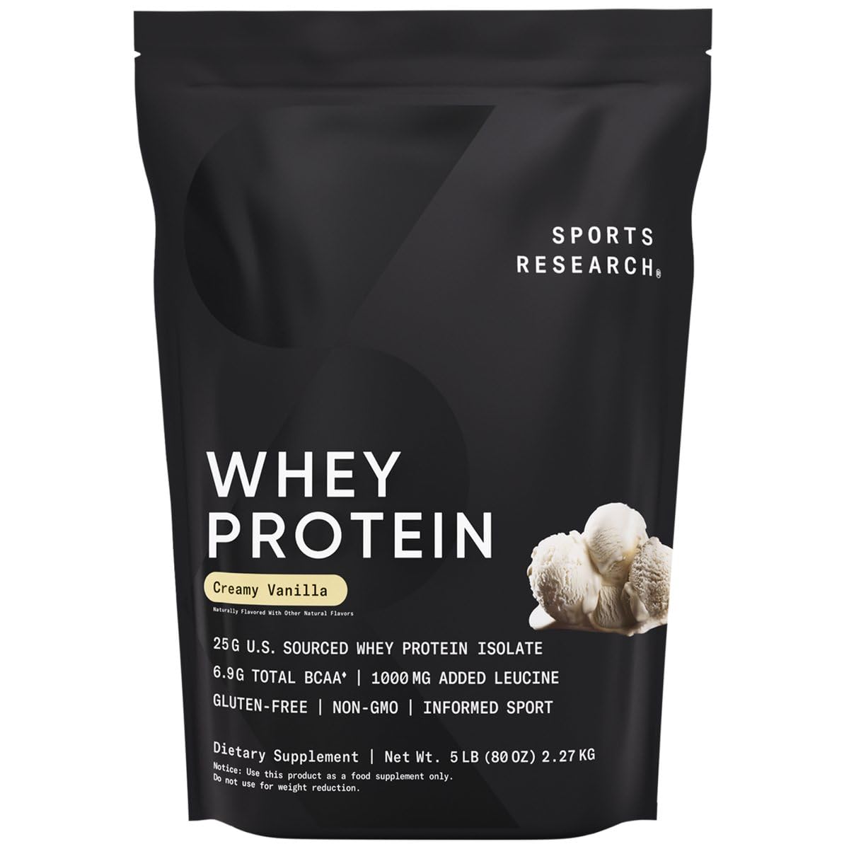 Whey Protein Isolate (Creamy Vanilla)