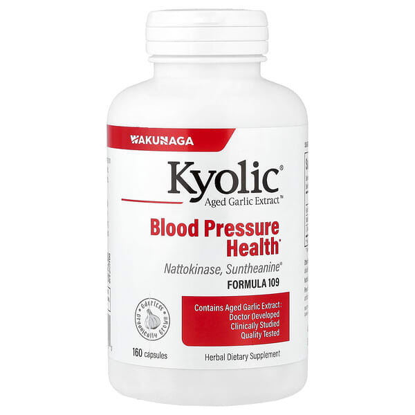 Aged Garlic Extract™, Blood Pressure Health, Formula 109