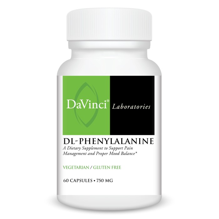 DL-Phenylalanine 750 mg