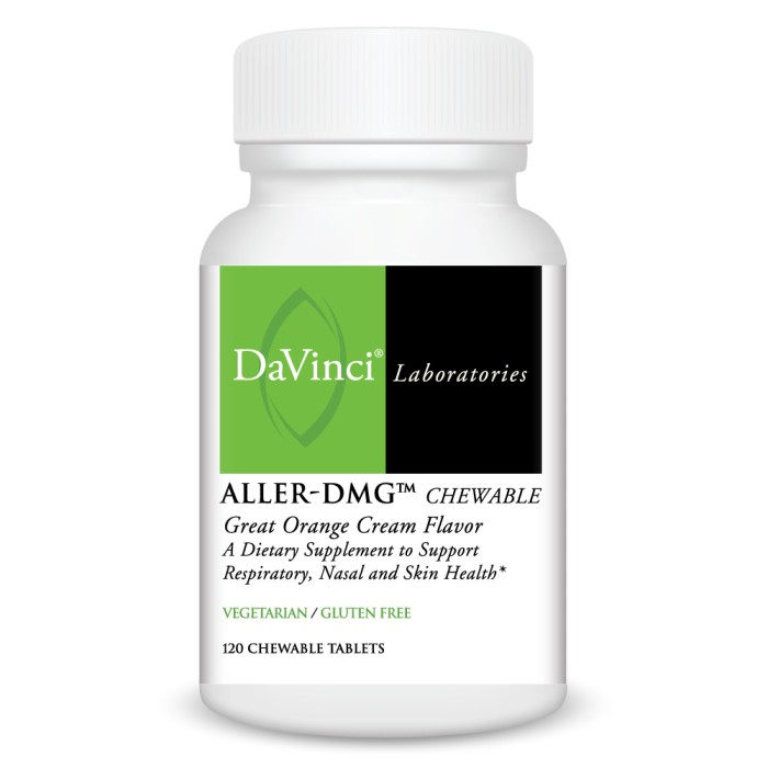 Aller-DMG Chewable (Orange Cream)