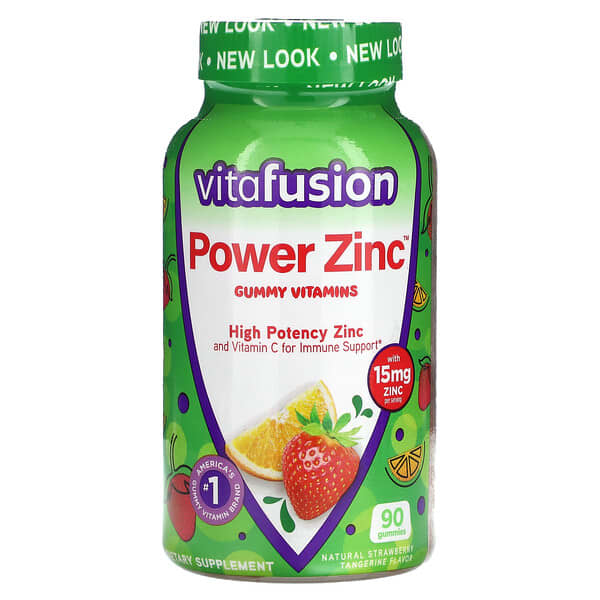Power Zinc Natural Strawberry Tangerine Flavor