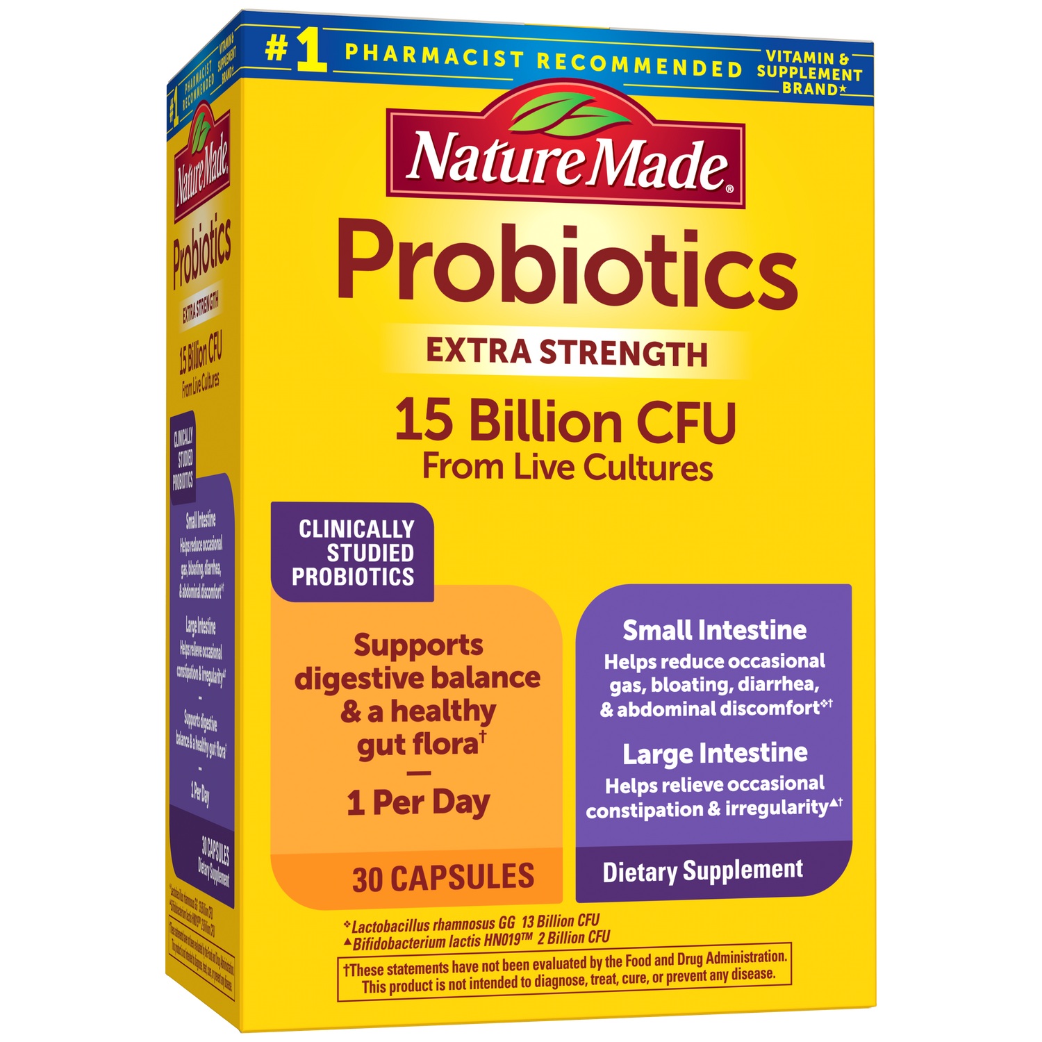 Probiotics Extra Strength 15 Billion CFU