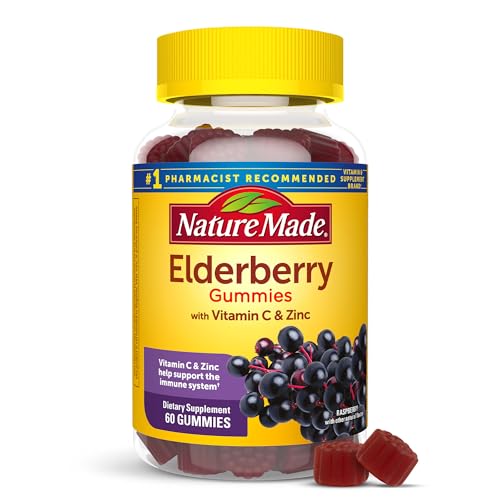 Elderberry Gummies with Vitamin C & Zinc