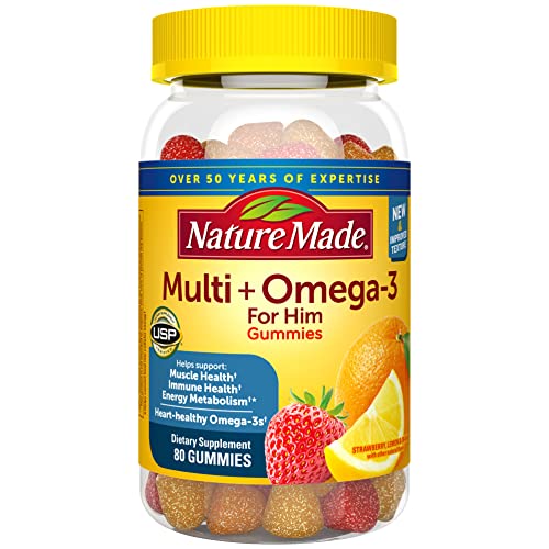 Multivitamin + Omega-3 For Him Gummies