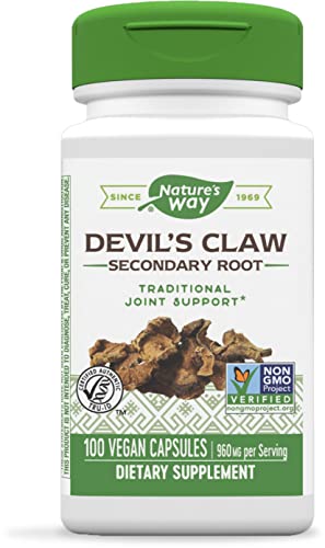 Devil's Claw Secondary Root 960 mg