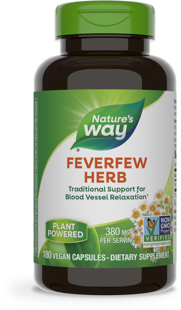 Feverfew Herb 380 mg
