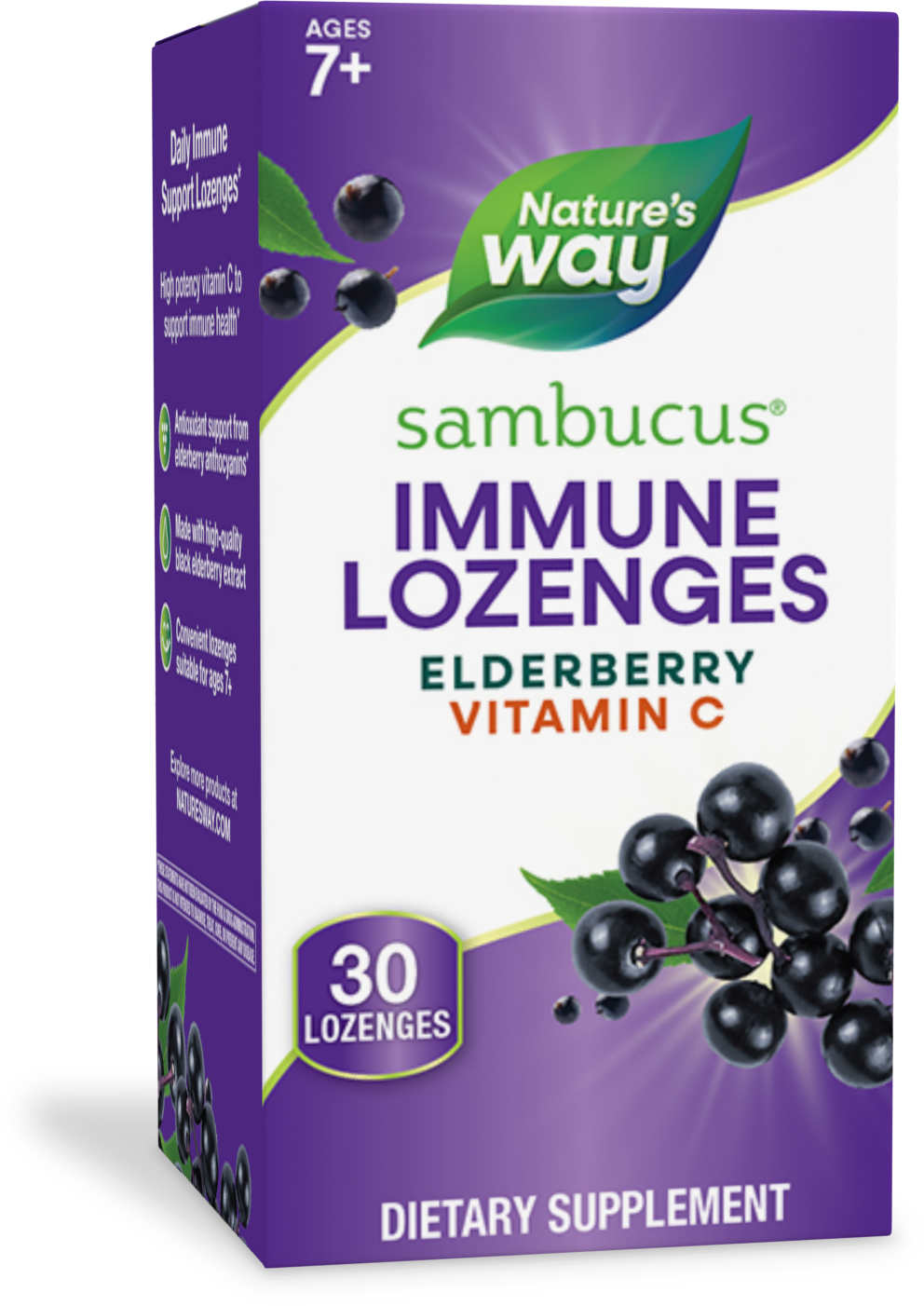 Sambucus Immune Lozenges (Elderberry)