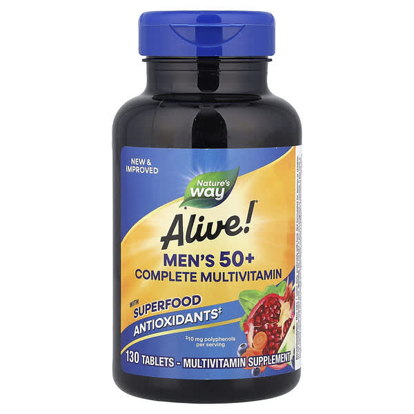 Alive!® Men's 50+ Complete Multivitamin