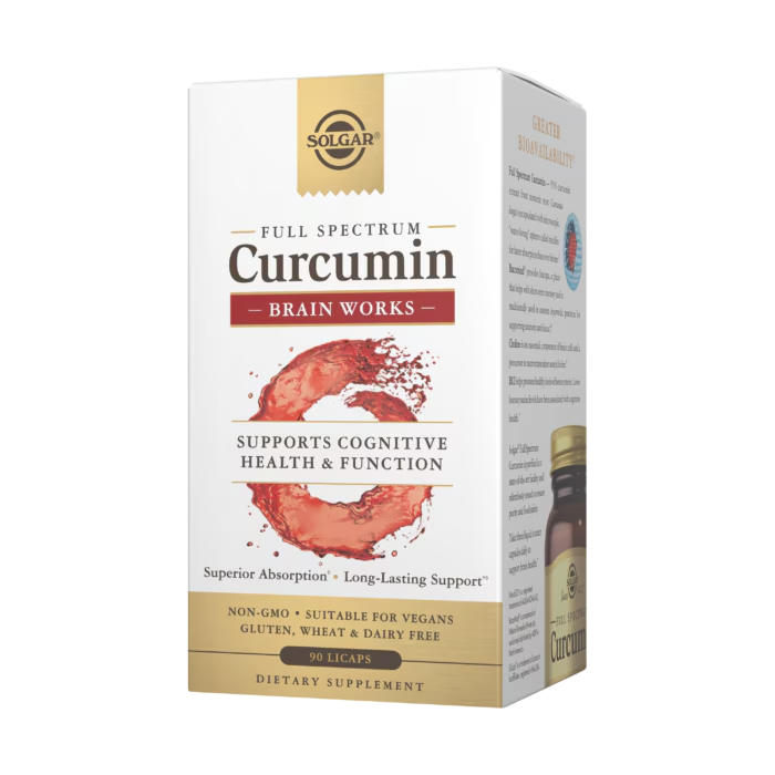Full Spectrum Curcumin Brain Works Licaps