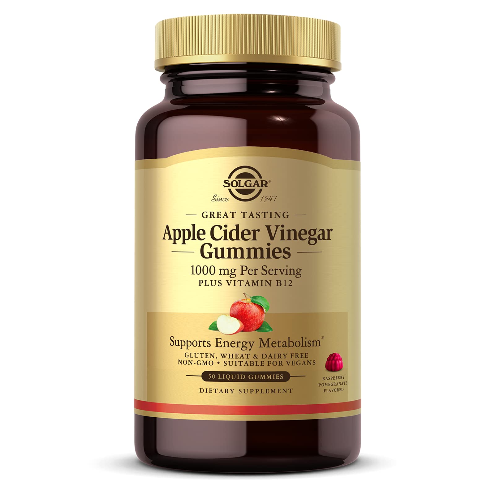 Apple Cider Vinegar 1000 mg Gummies (Raspberry Pomegranate)