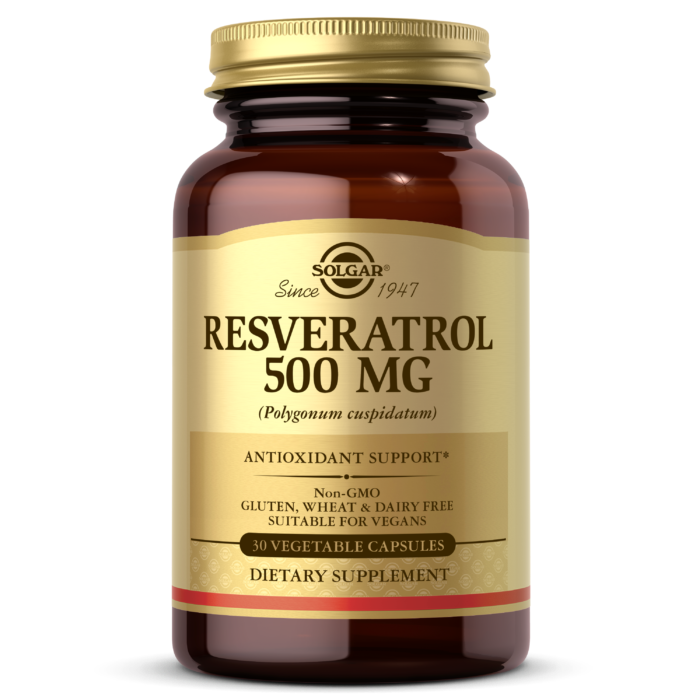 Resveratrol 500 mg Vegetable Capsules