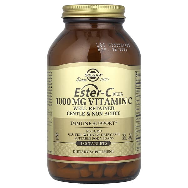 Ester-C® Plus, Vitamin C, 1,000 mg