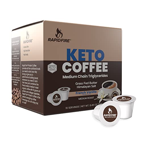 Keto Coffee French Vanilla Pods