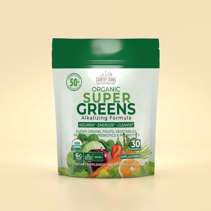 Organic Super Greens Powder (Unflavored)