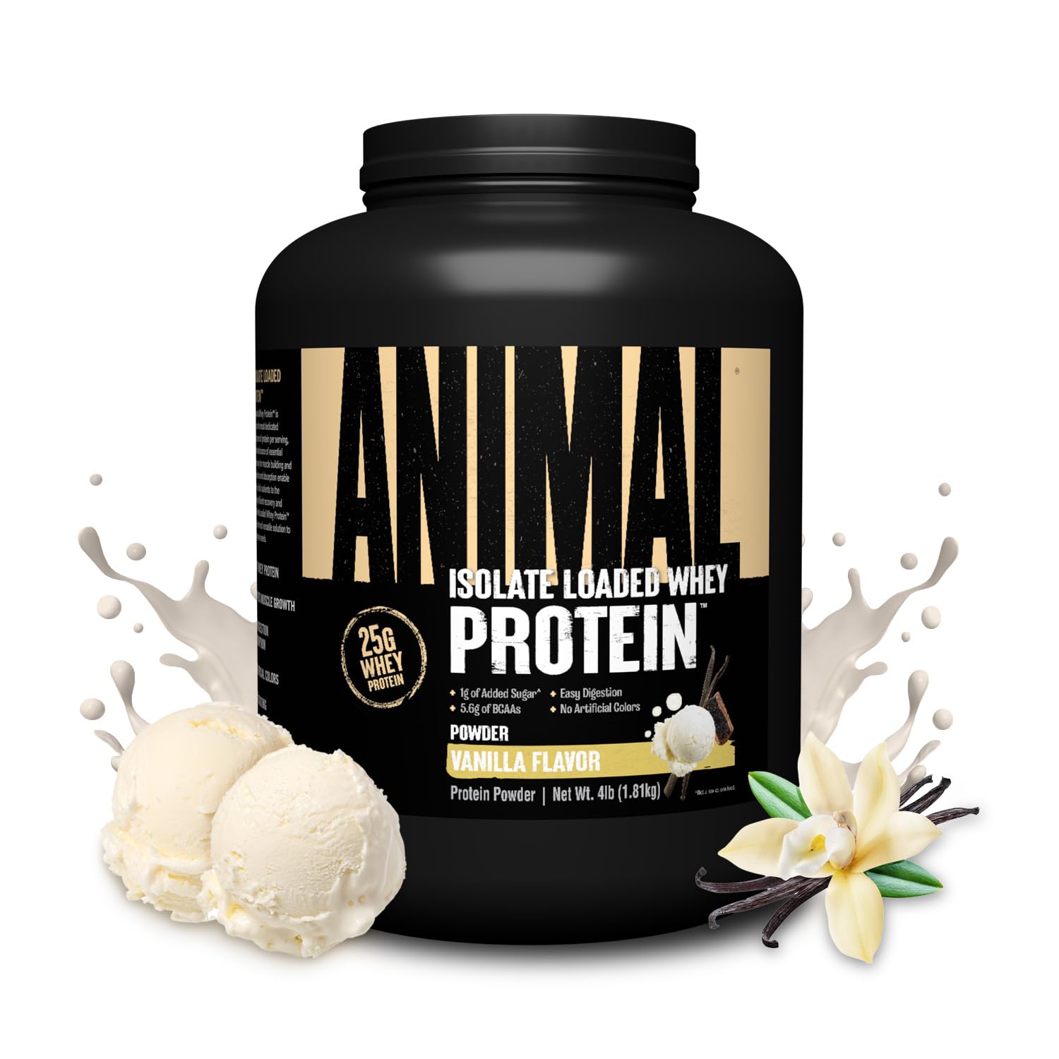Isolate Loaded Whey Protein Powder (Vanilla)