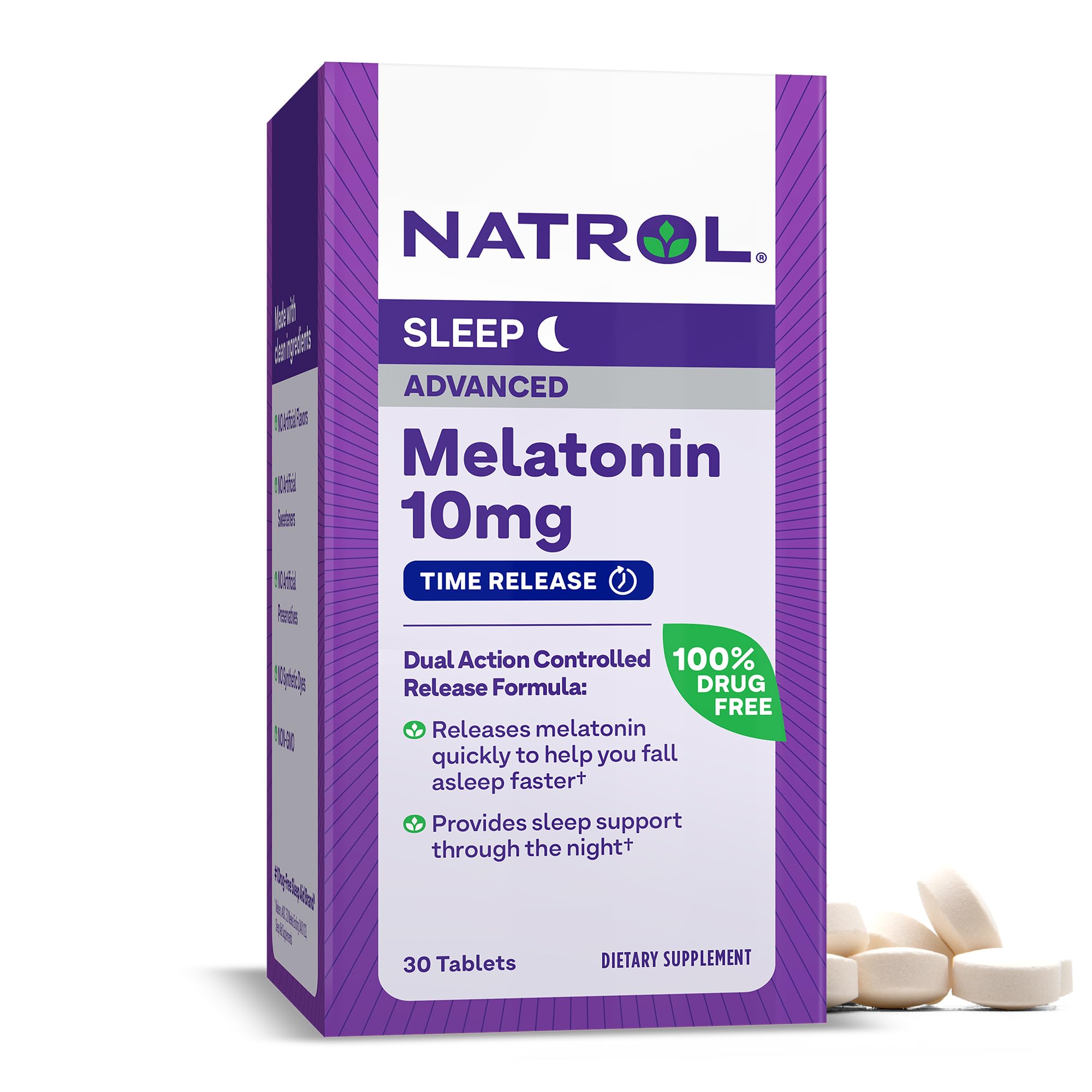 Advanced Sleep Melatonin 10 mg Time Release