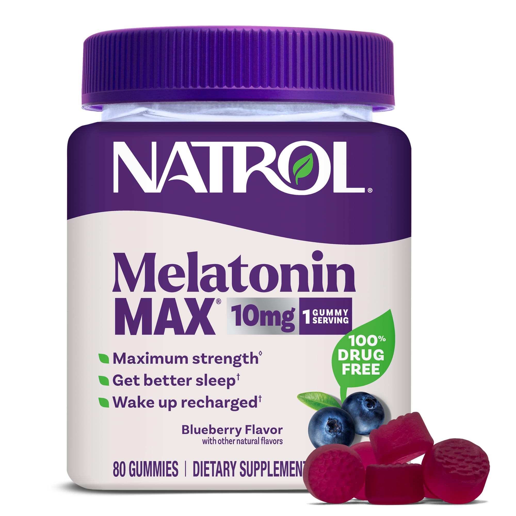 Melatonin MAX 10 mg (Blueberry)