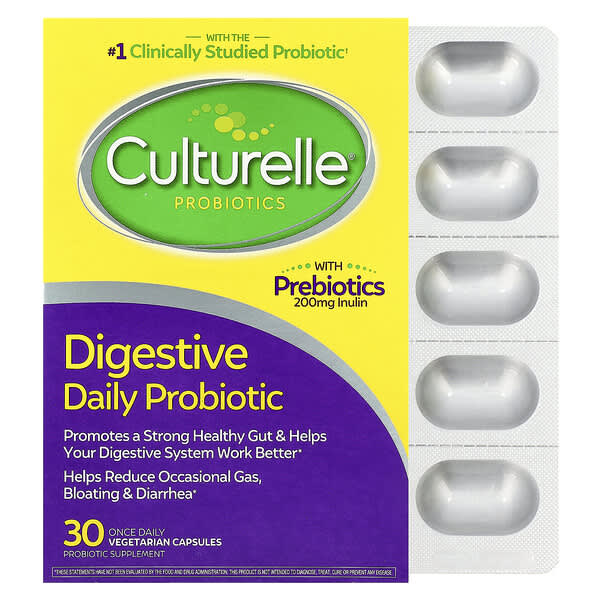 Probiotics, Digestive Daily Probiotic, 30 Vegetarian Capsules
