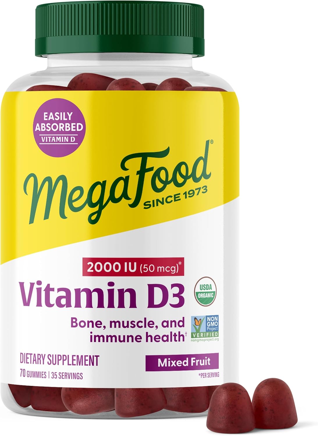 Vitamin D3 2000 IU Gummies