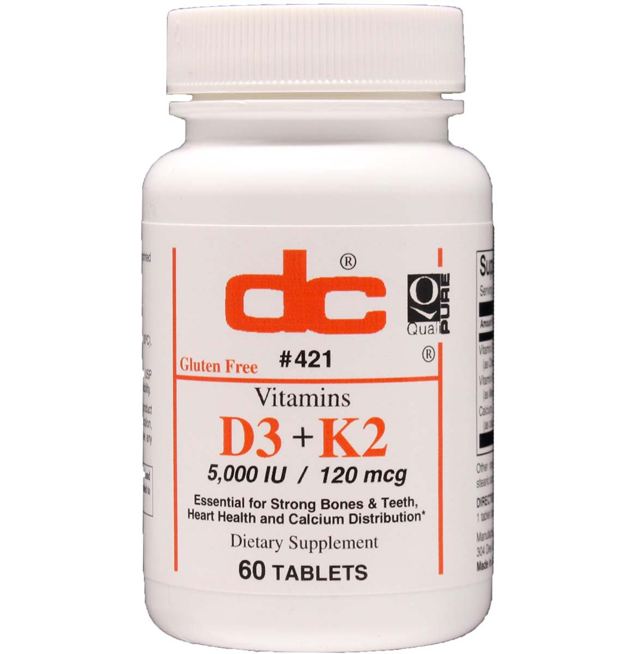 Vitamins D3 + K2
