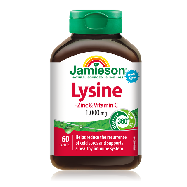Lysine, Zinc & Vitamin C