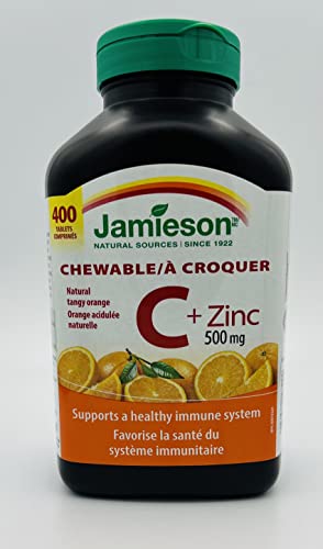 Chewable Vitamin C + Zinc 500mg