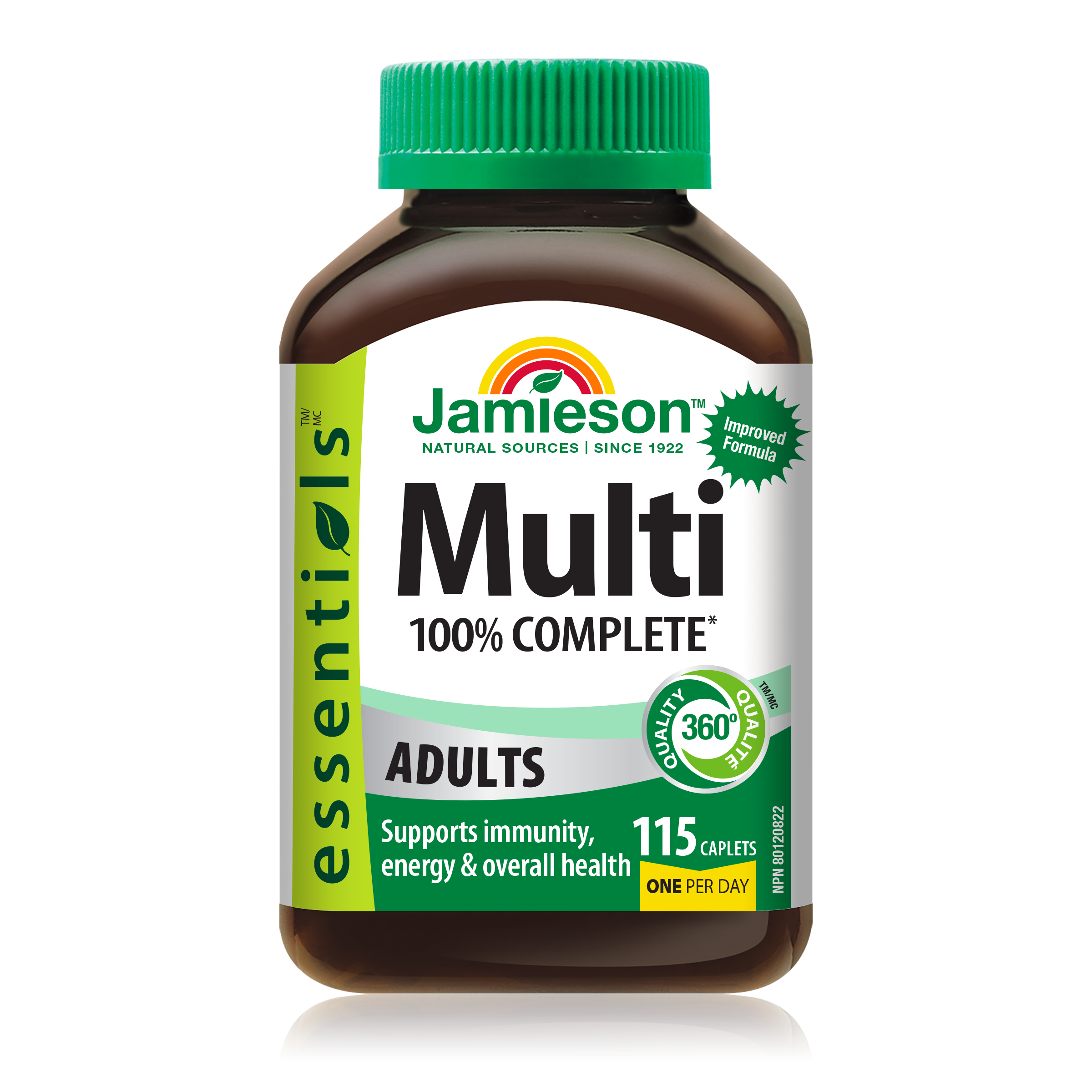 100% Complete Multivitamin For Adults