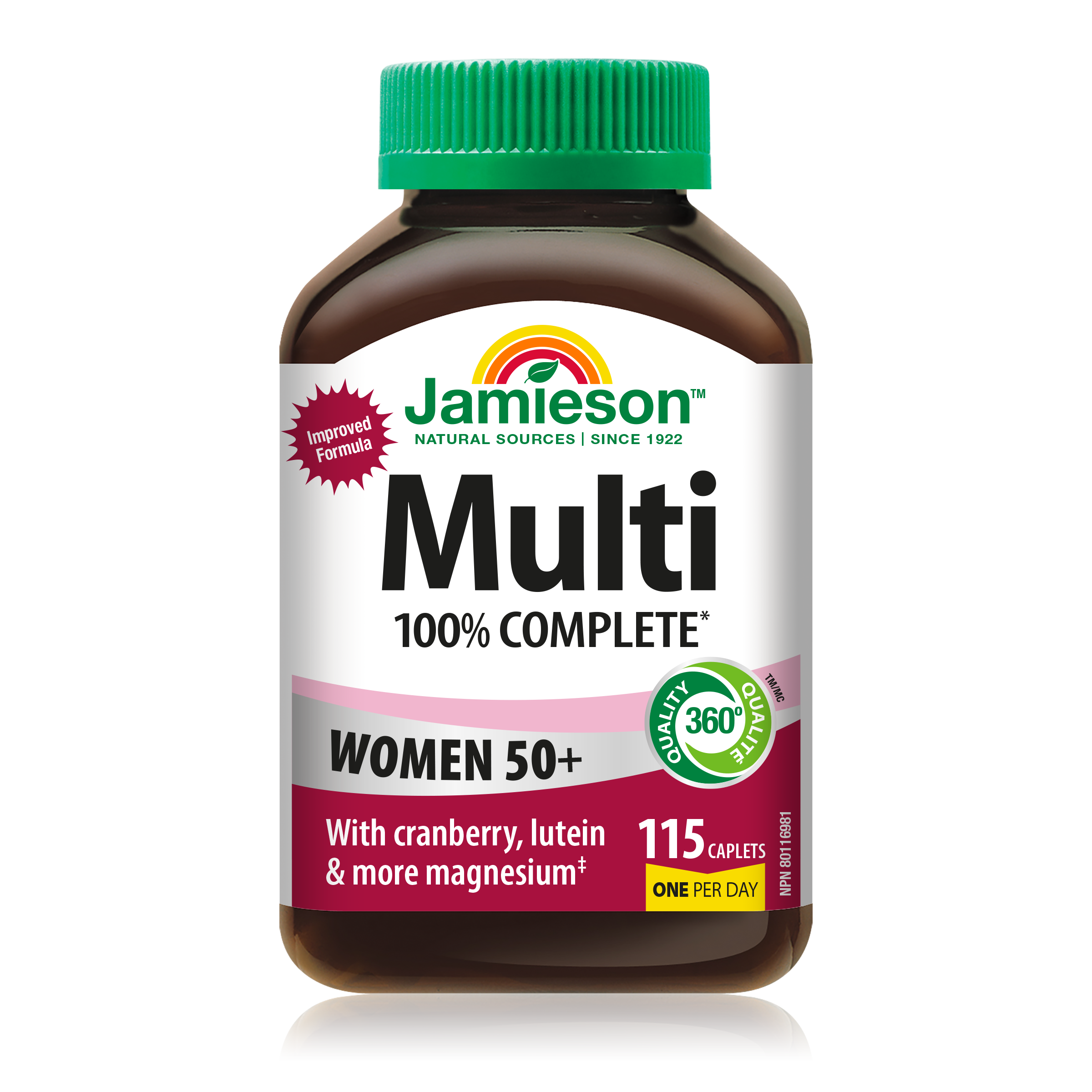 100% Complete Multivitamin For Women 50+