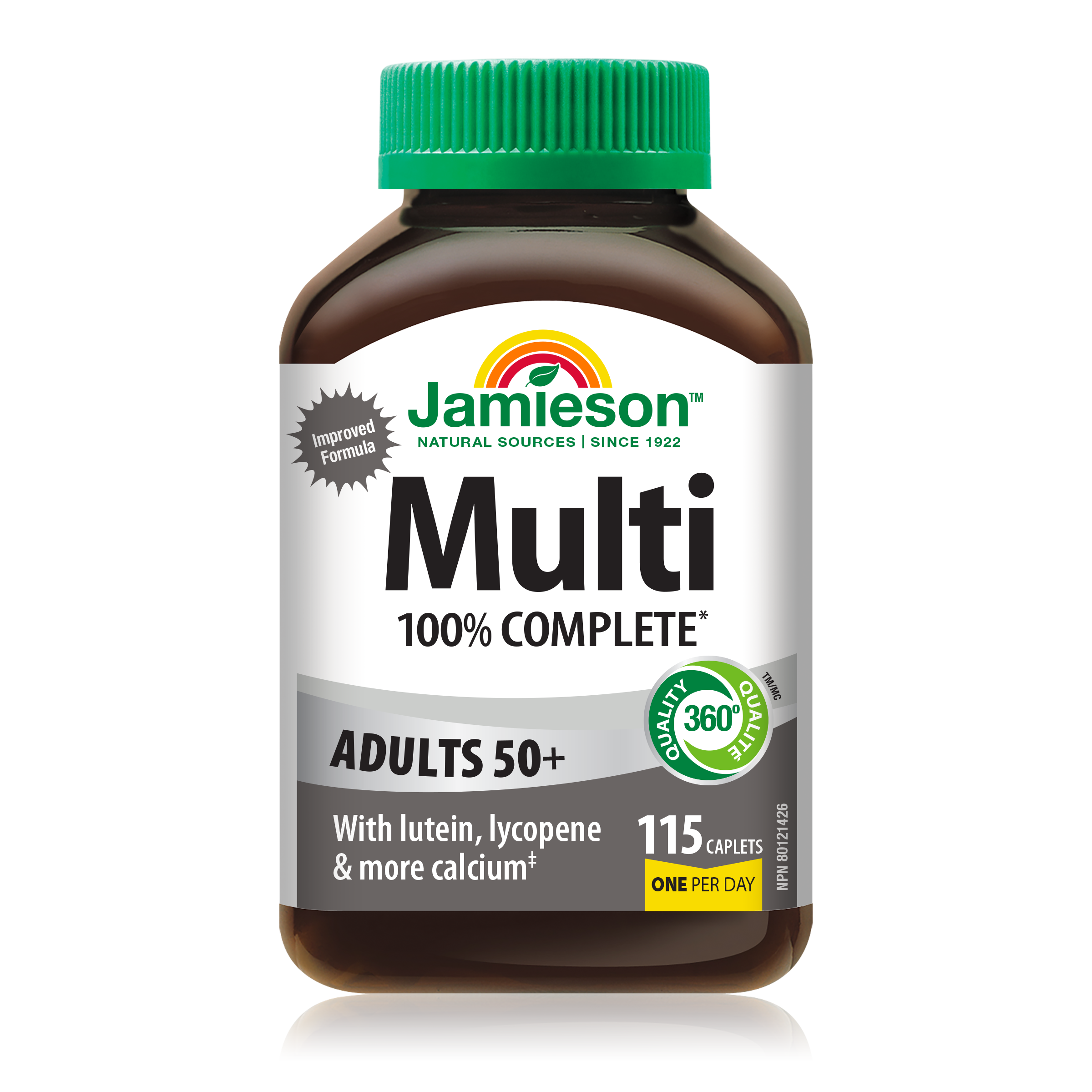100% Complete Multivitamin For Adults 50+