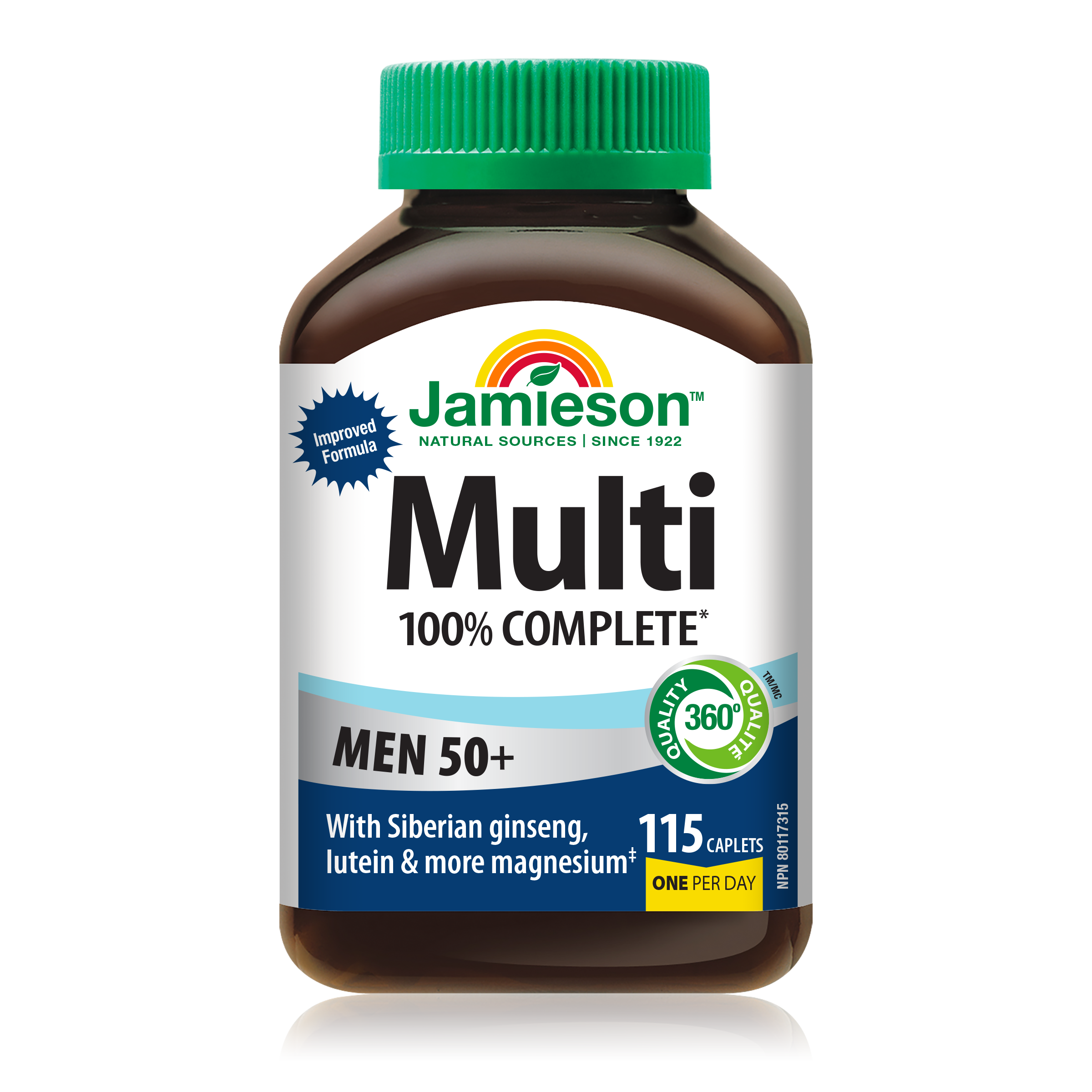 100% Complete Multivitamin for Men 50+