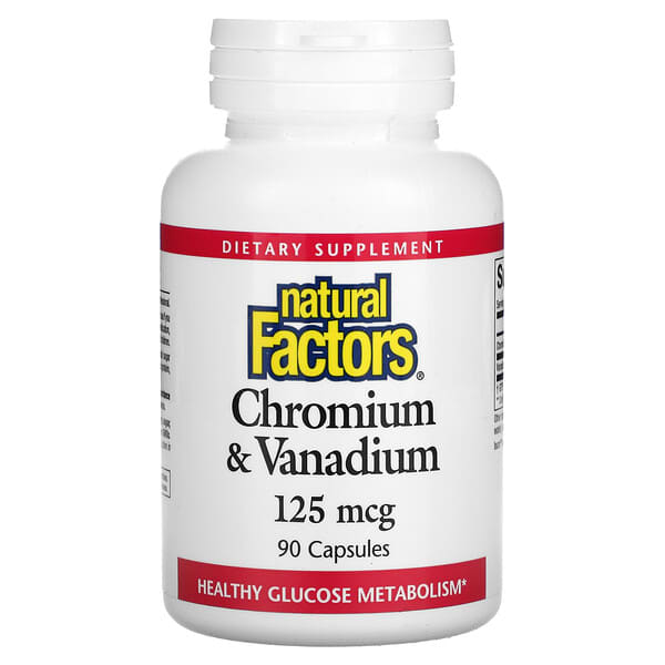 Chromium & Vanadium 125 mcg
