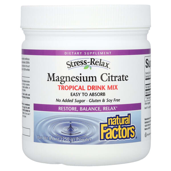 Magnesium Citrate Tropical Drink Mix