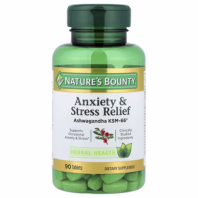 Anxiety & Stress Relief, 90 Tablets