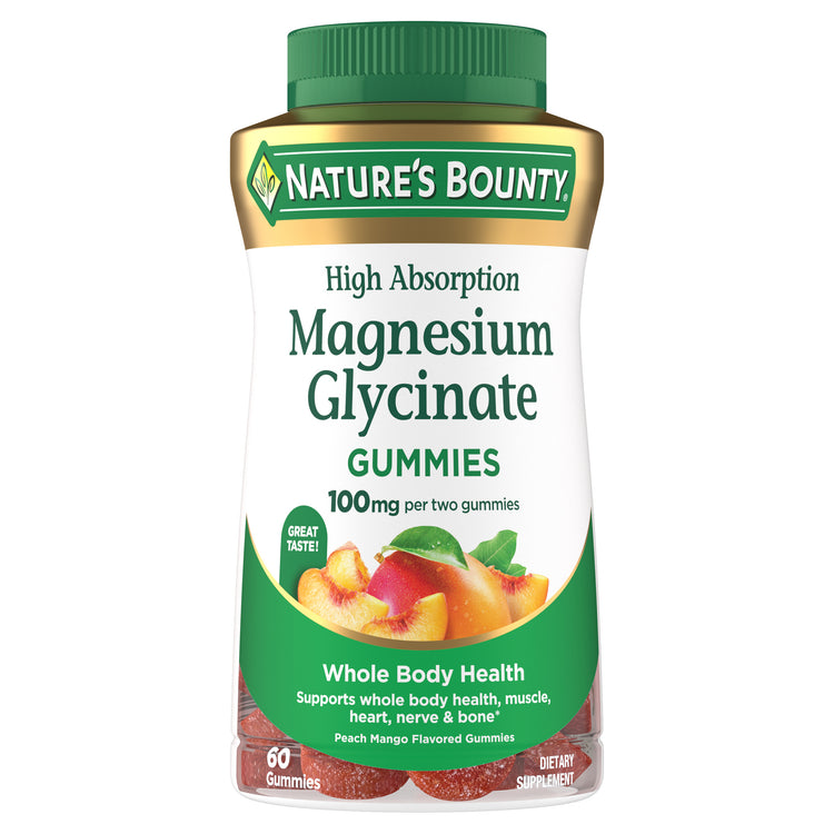 High Absorption Magnesium Glycinate Gummies 100 mg