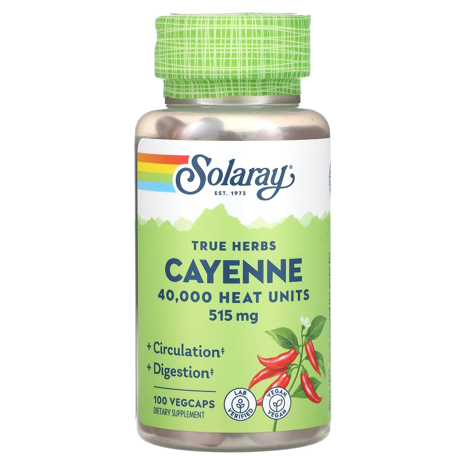 True Herbs Cayenne 515 mg