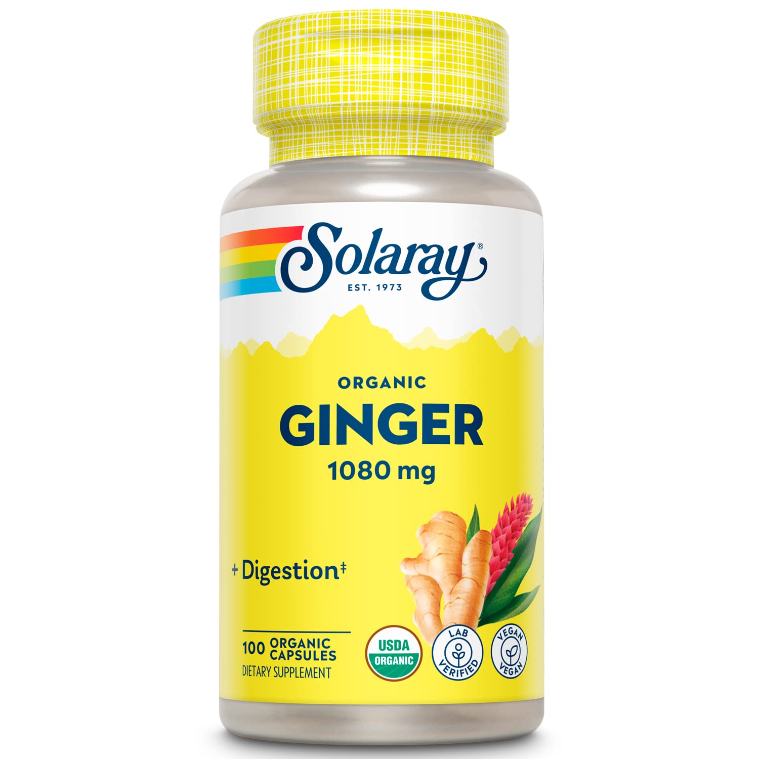 Organic Ginger 1080mg