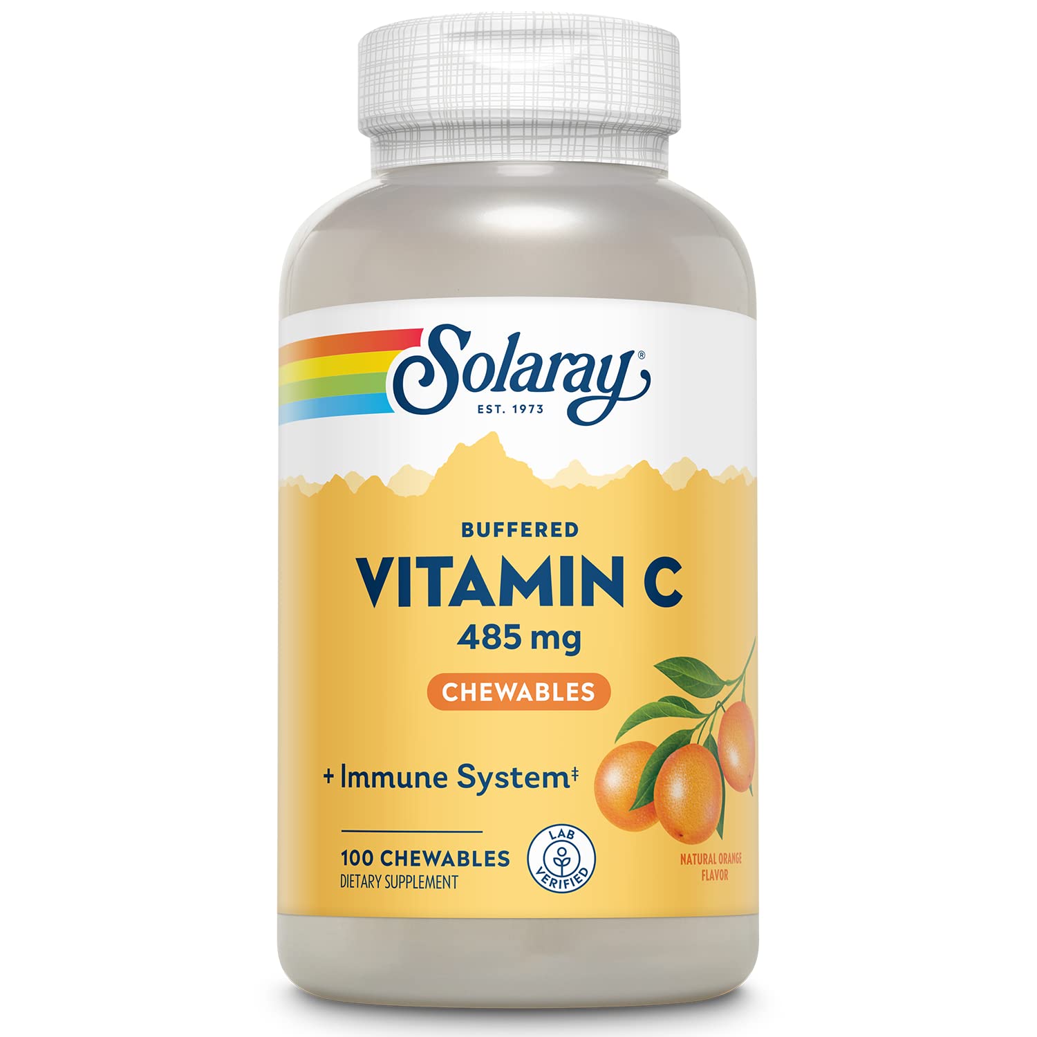 Vitamin C Chewable 500mg (Orange)