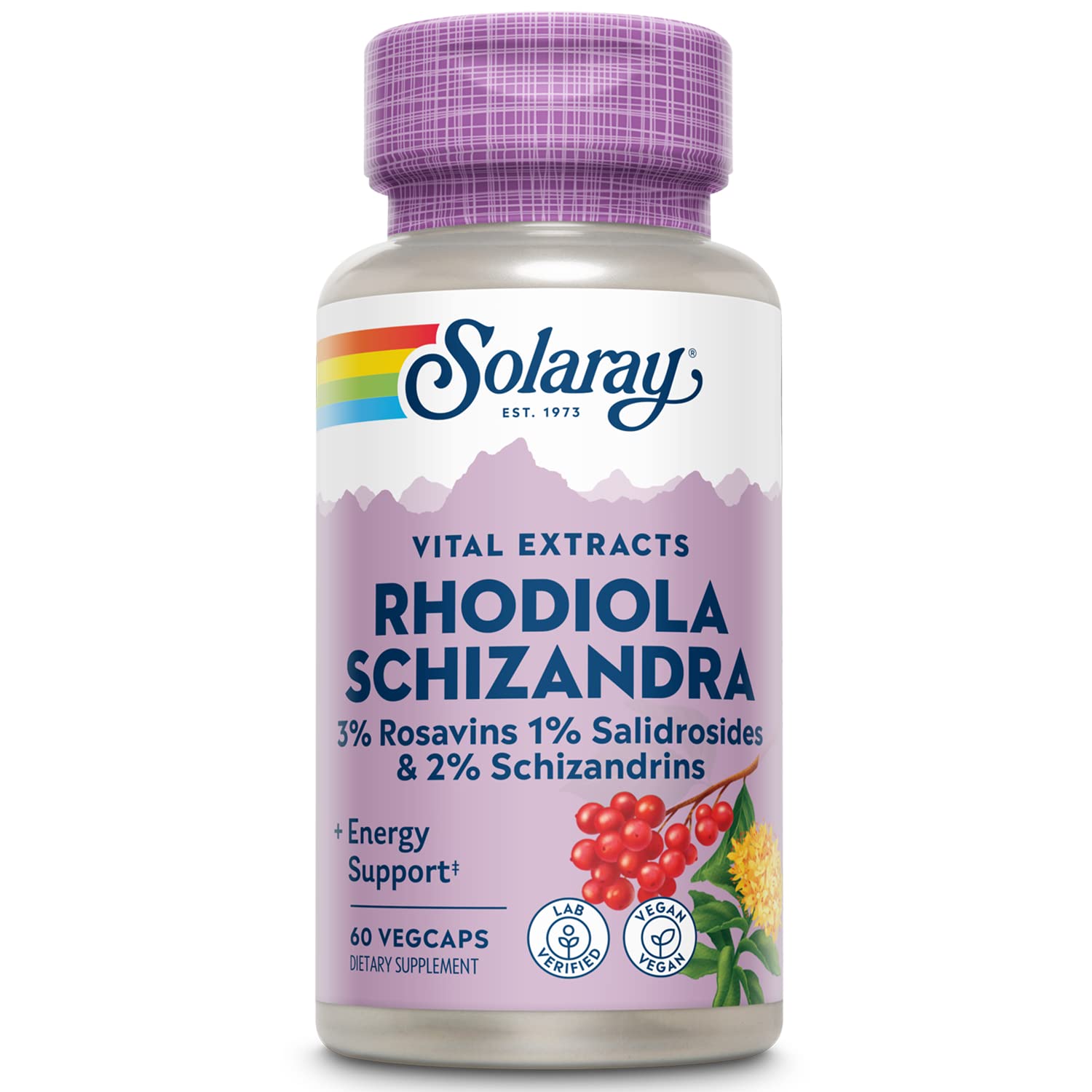 Rhodiola Schizandra 500 mg